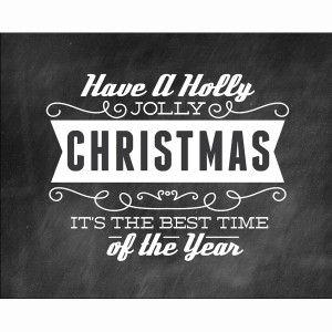 Have a Holly Jolly Christmas FREE Word Art {Mom of Many}